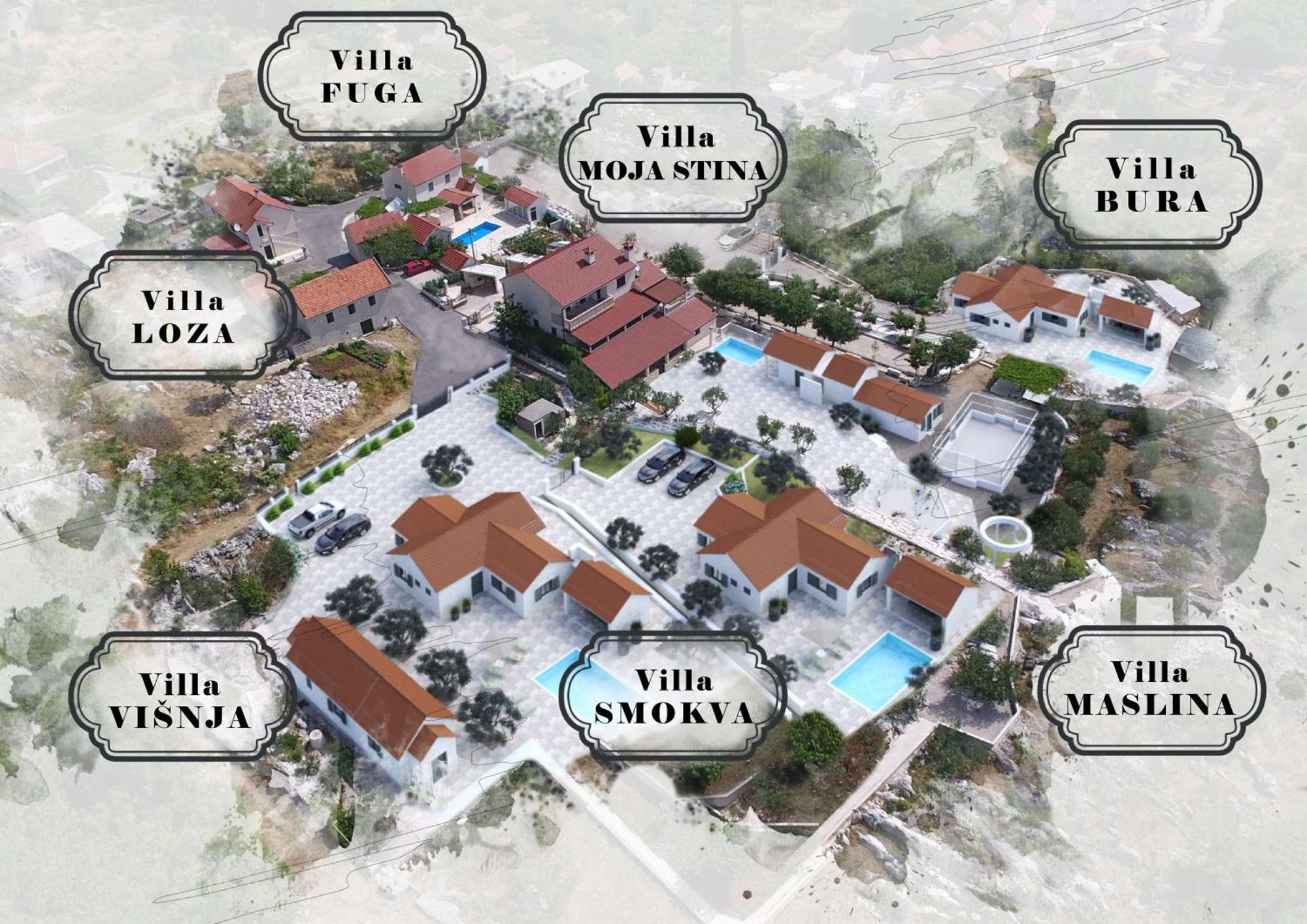 Villa Loza - Resort Moja Stina Seoca Kültér fotó